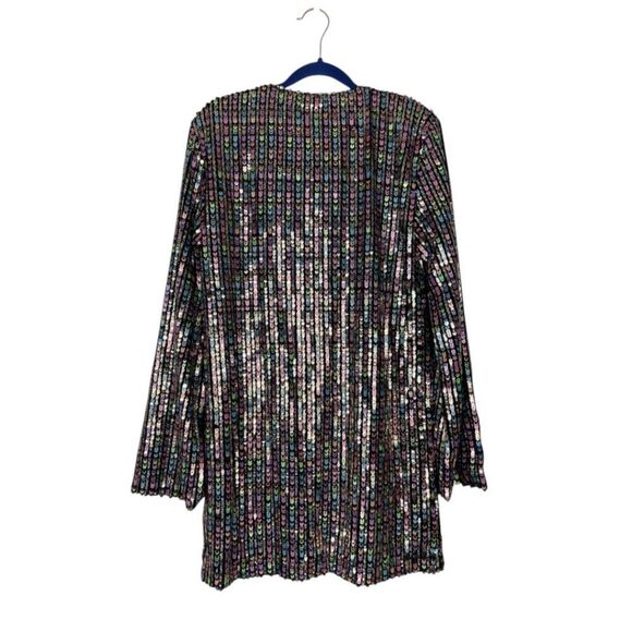 Nasty Gal Sequin Mini Dress NWT - Picture 4 of 7